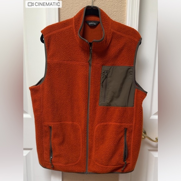 Orvis men’s fleece vest - Picture 1 of 6